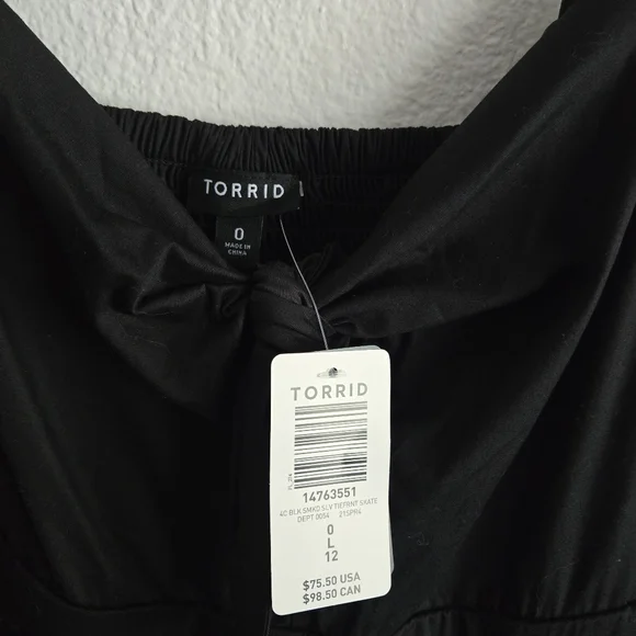 Torrid Dress Black Sleeveless - Picture 8 of 10